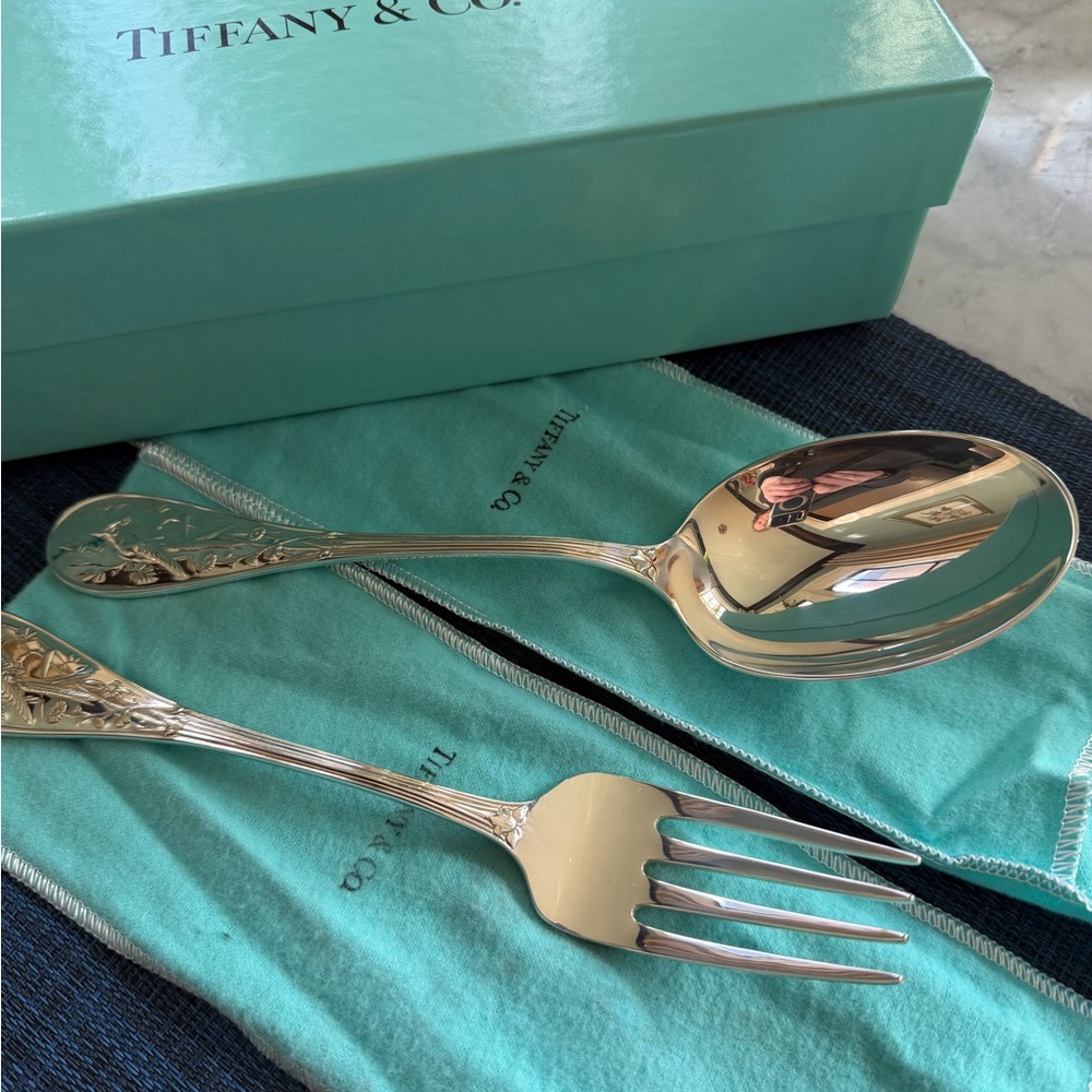 Tiffany & Co. Silver “Audubon” serving set